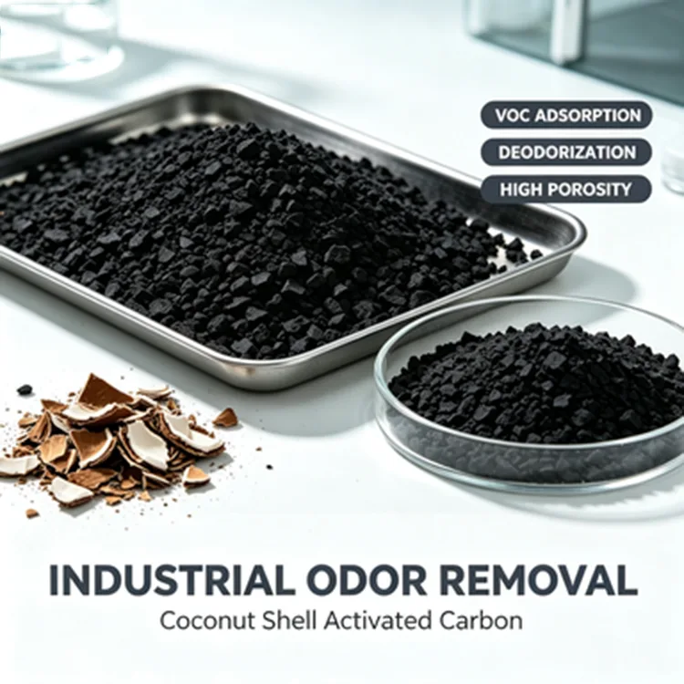 Deodorizing Cocoes Testa Activated Carbon pro Factory Usus