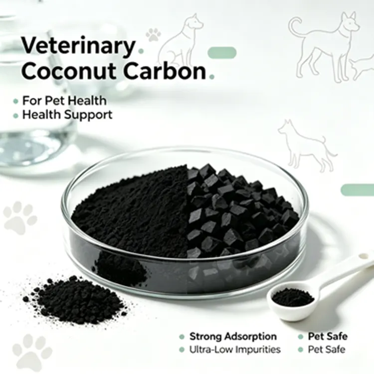 Pet medicamen Activated Carbon