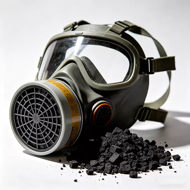 Respirator et Gas larva Carbon