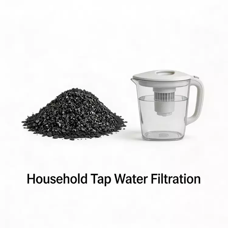 ICTUS aqua Filtration Cocoes Testa Activated Carbon