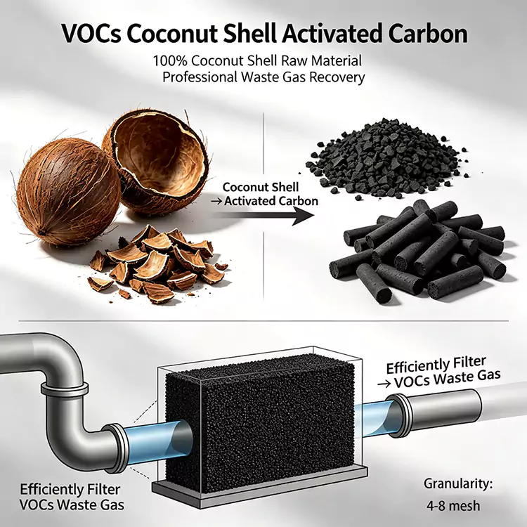 VOCs Recuperatio Cocoes Testa Carbon